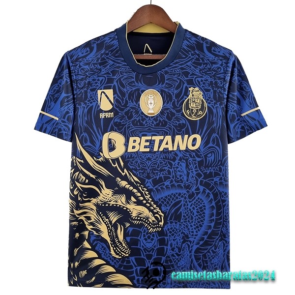 Replicas Tailandia Especial Camiseta FC Oporto 2022 2023 Azul