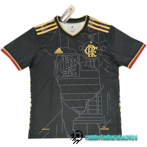 Replicas Tailandia Especial Camiseta Flamengo 2022 2023 Negro