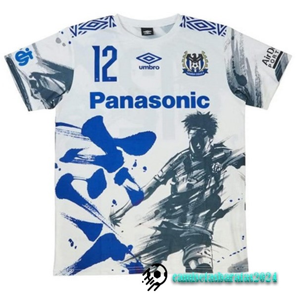 Replicas Tailandia Especial Camiseta Gamba Osaka 2022 2023 Blanco