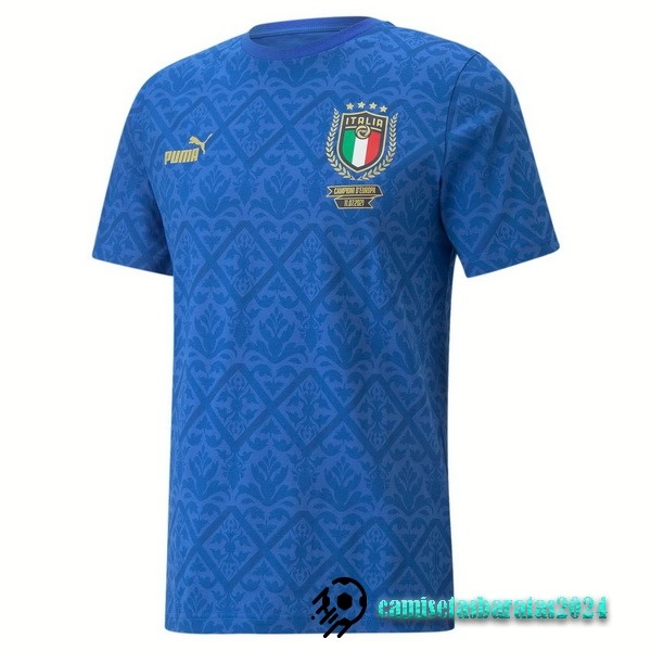 Replicas Tailandia Especial Camiseta Italia 2022 Azul