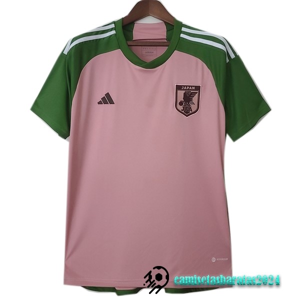 Replicas Tailandia Especial Camiseta Japón 2022 Rosa Verde