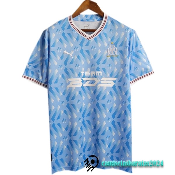 Replicas Tailandia Especial Camiseta Marsella 2023 2024 Azul