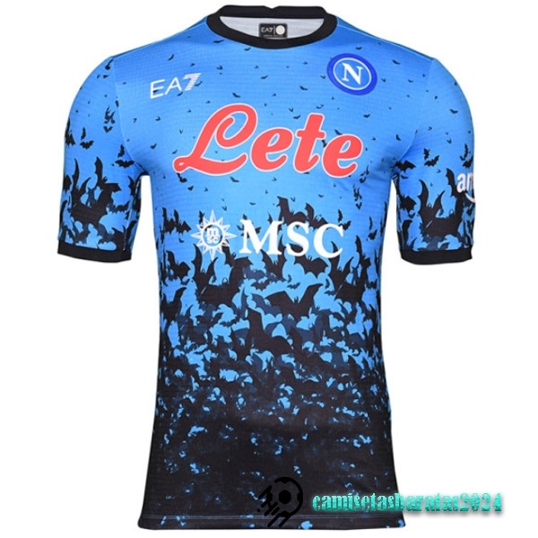 Replicas Tailandia Especial Camiseta Napoli 2022 2023 Azul