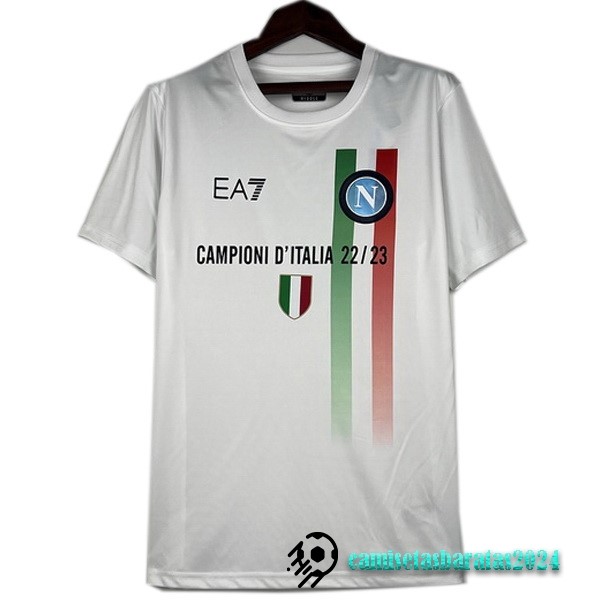 Replicas Tailandia Especial Camiseta Napoli 2023 2024 Blanco