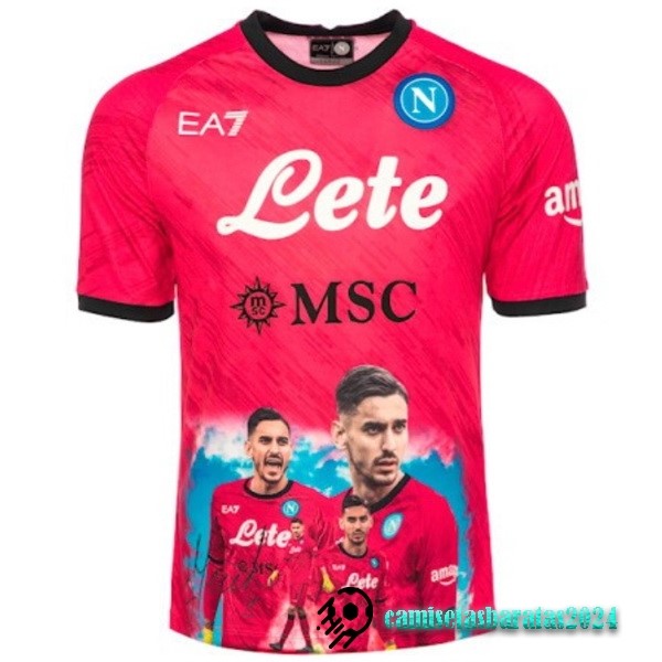 Replicas Tailandia Especial Camiseta Napoli 2023 2024 I Rojo