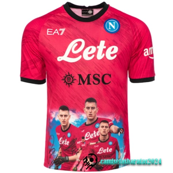 Replicas Tailandia Especial Camiseta Napoli 2023 2024 Rojo