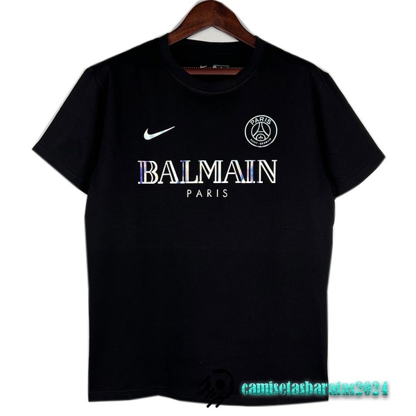 Replicas Tailandia Especial Camiseta Paris Saint Germain 2023 2024 Negro