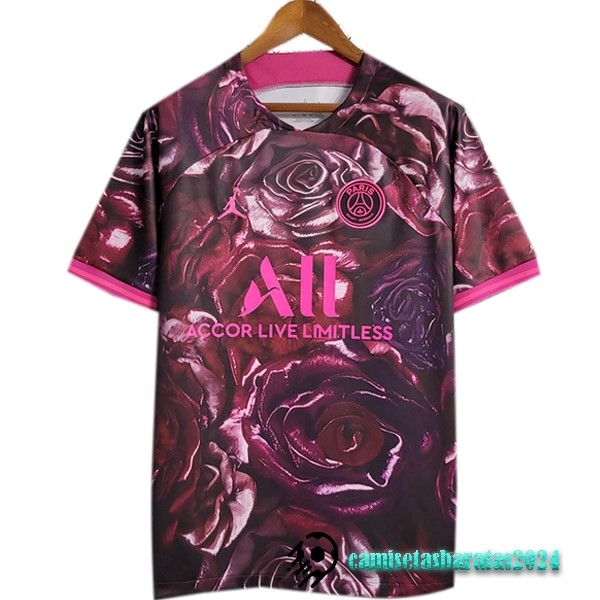 Replicas Tailandia Especial Camiseta Paris Saint Germain 2023 2024 Rosa