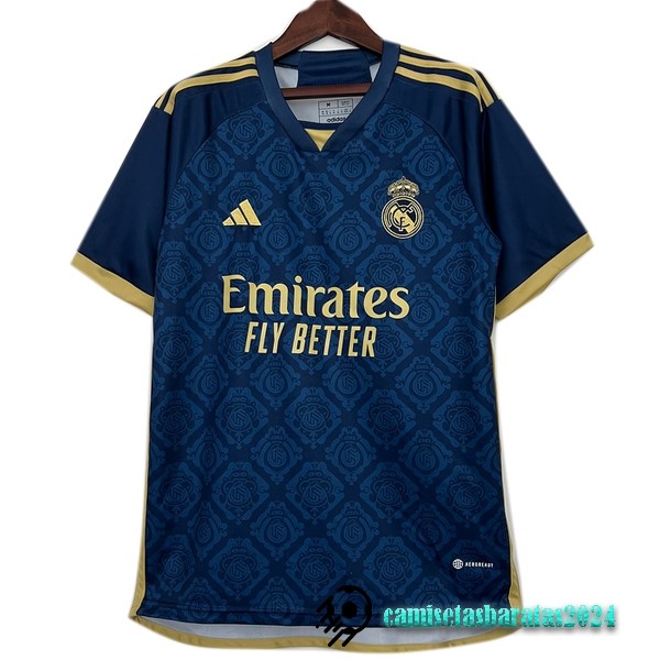 Replicas Tailandia Especial Camiseta Real Madrid 2023 2024 Azul