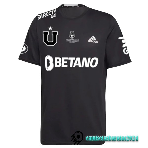 Replicas Tailandia Especial Camiseta Universidad De Chile 2022 2023 Negro