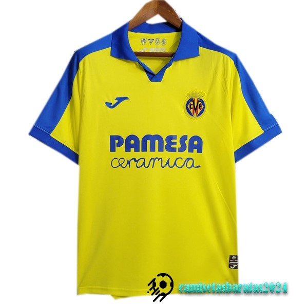 Replicas Tailandia Especial Camiseta Villarreal 2022 2023 Amarillo