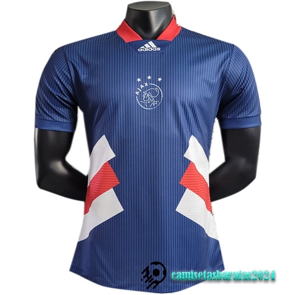 Replicas Tailandia Especial Jugadores Camiseta Ajax 2023 2024 Azul