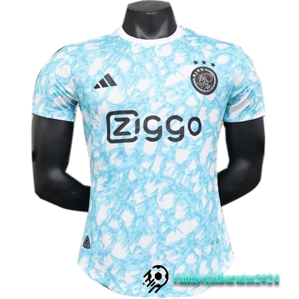 Replicas Tailandia Especial Jugadores Camiseta Ajax 2023 2024 II Azul