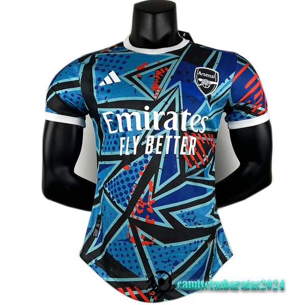 Replicas Tailandia Especial Jugadores Camiseta Arsenal 2023 2024 Azul