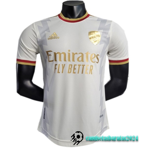 Replicas Tailandia Especial Jugadores Camiseta Arsenal 2023 2024 Blanco