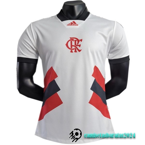 Replicas Tailandia Especial Jugadores Camiseta Flamengo 2023 2024 Blanco