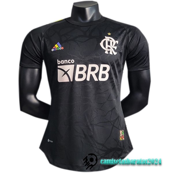 Replicas Tailandia Especial Jugadores Camiseta Flamengo 2023 2024 Negro