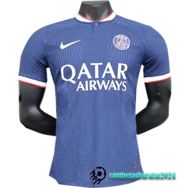 Replicas Tailandia Especial Jugadores Camiseta Paris Saint Germain 2023 2024 I Azul