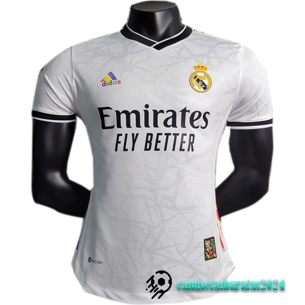 Replicas Tailandia Especial Jugadores Camiseta Real Madrid 2023 2024 Blanco