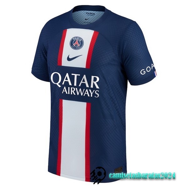 Replicas Tailandia Jugadores Casa Camiseta Paris Saint Germain 2022 2023 Azul