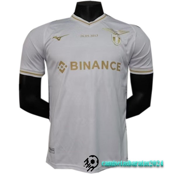 Replicas Tailandia Jugadores Especial Camiseta Lazio 2023 2024 Blanco
