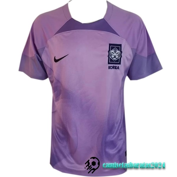 Replicas Tailandia Portero Camiseta Corea 2022 Purpura