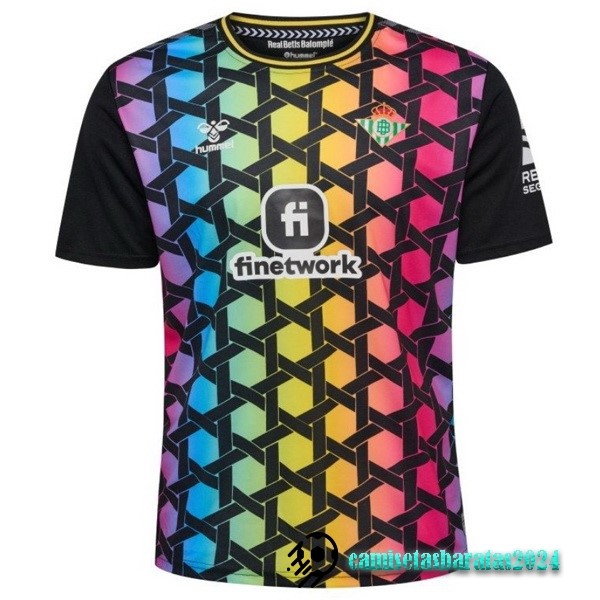 Replicas Tailandia Portero Camiseta Real Betis 2023 2024 Negro