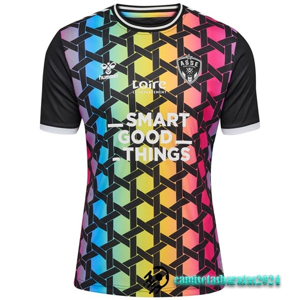 Replicas Tailandia Portero Camiseta Saint Étienne 2023 2024 Amarillo