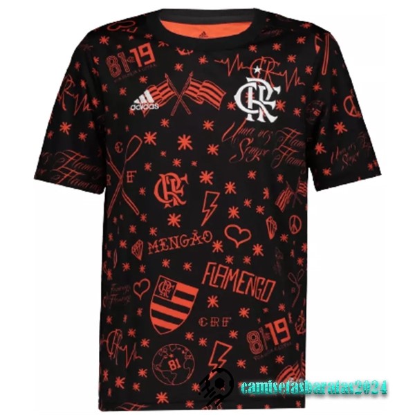 Replicas Tailandia Previo Al Partido Camiseta Flamengo 2022 2023 Rojo