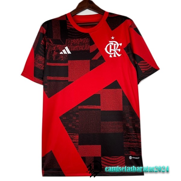 Replicas Tailandia Previo al partido Camiseta Flamengo 2023 2024 Rojo