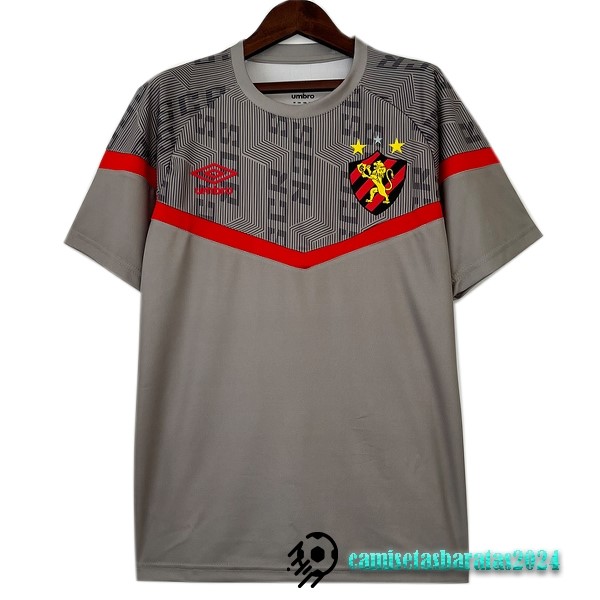 Replicas Tailandia Previo al partido Camiseta Recife 2023 2024 Gris