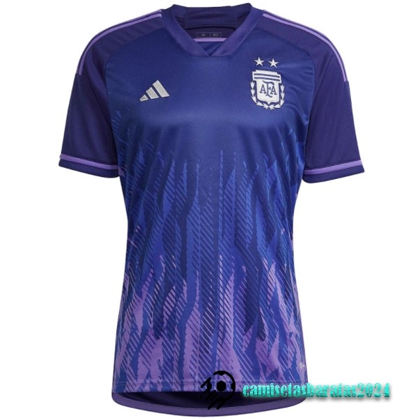 Replicas Tailandia Segunda Camiseta Argentina 2022 Purpura