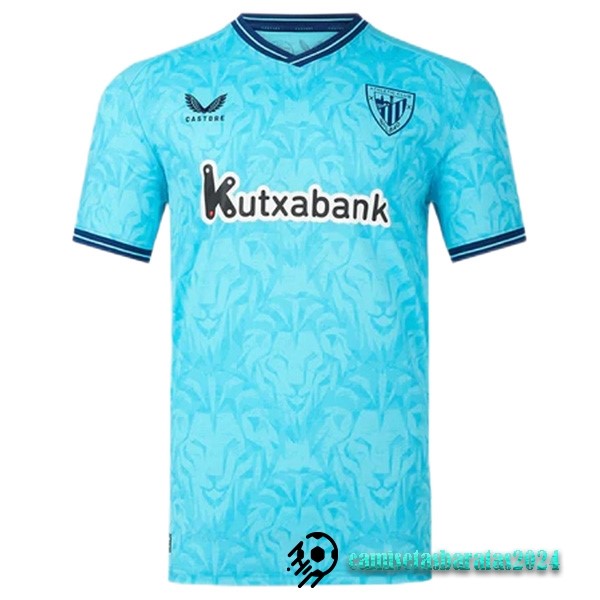 Replicas Tailandia Segunda Camiseta Athletic Bilbao 2023 2024 Azul