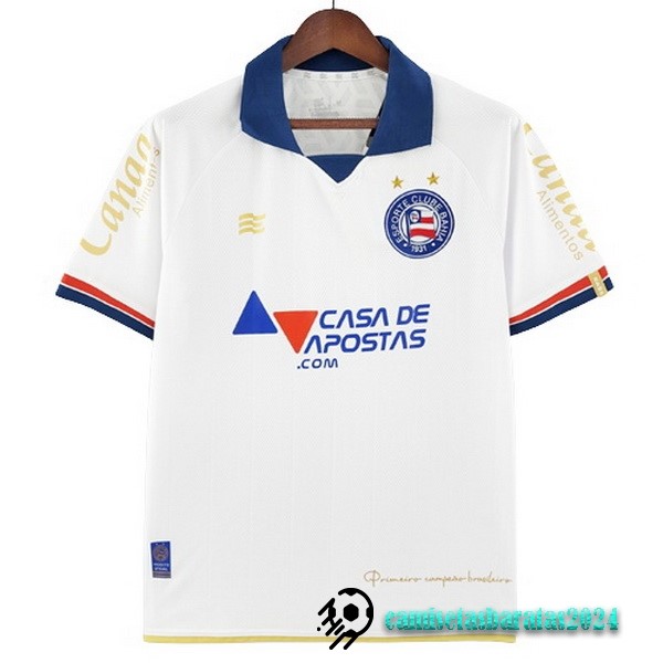 Replicas Tailandia Segunda Camiseta Bahia 2022 2023 Blanco