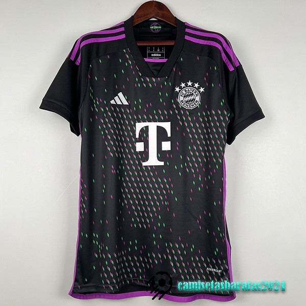 Replicas Tailandia Segunda Camiseta Bayern Múnich 2023 2024 Negro