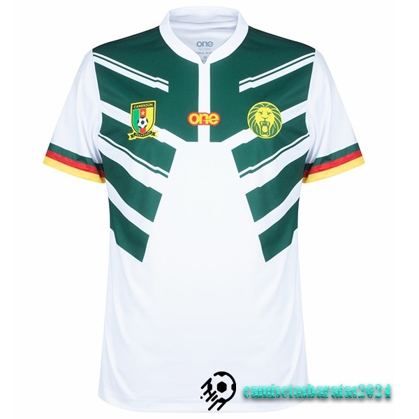 Replicas Tailandia Segunda Camiseta Camerún 2022 Blanco