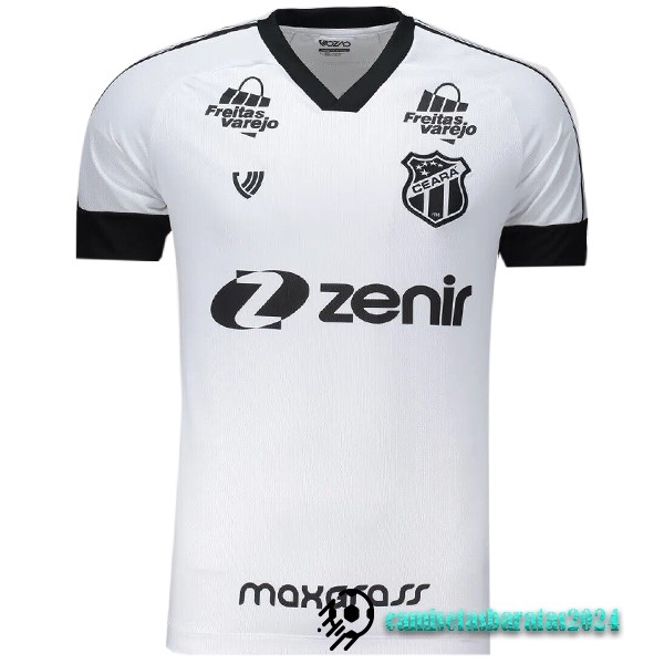 Replicas Tailandia Segunda Camiseta Ceará 2022 2023 Blanco
