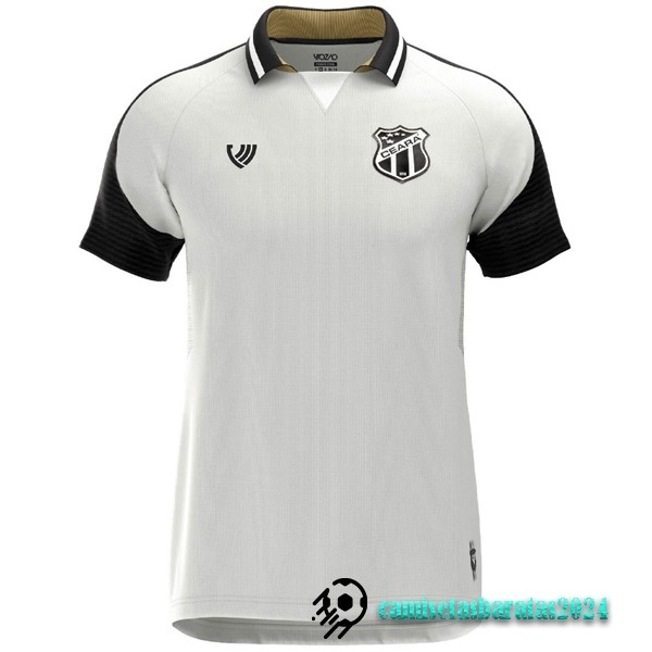 Replicas Tailandia Segunda Camiseta Ceará 2023 2024 Blanco