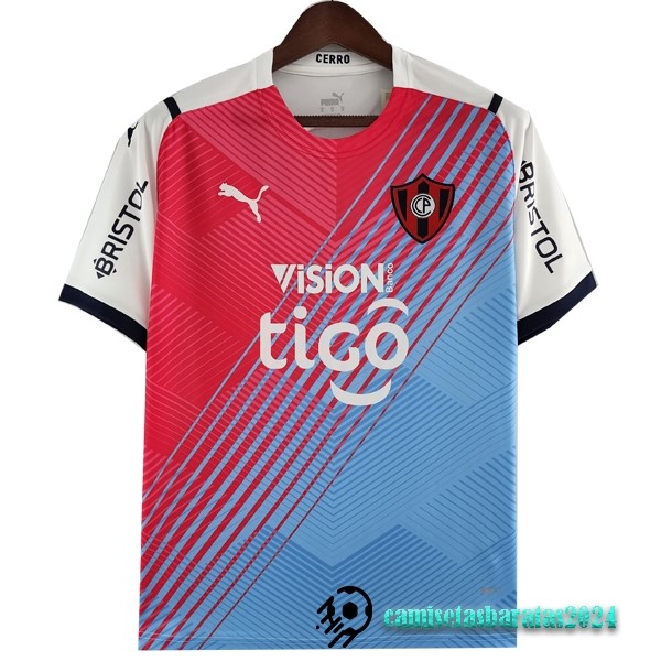 Replicas Tailandia Segunda Camiseta Cerro Porteño 2022 2023 Rojo