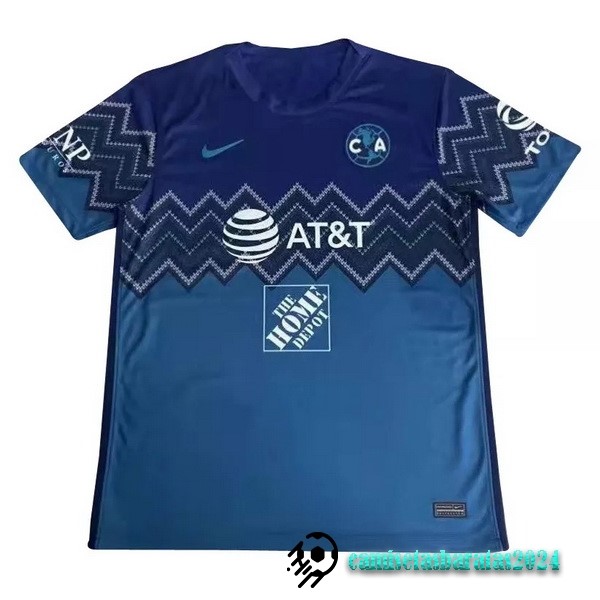 Replicas Tailandia Segunda Camiseta Club América 2022 2023 Azul