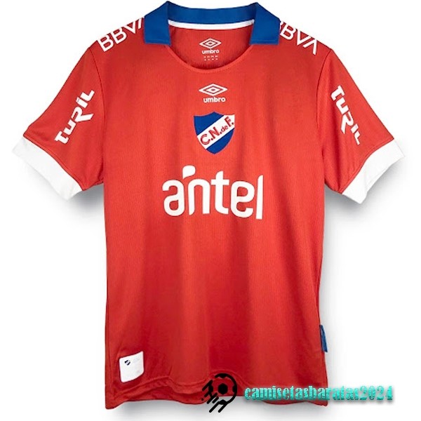 Replicas Tailandia Segunda Camiseta Club Nacional 2022 2023 Rojo