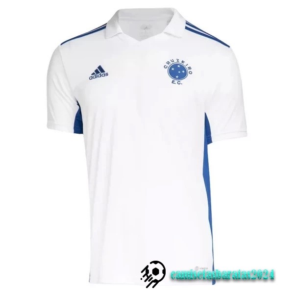 Replicas Tailandia Segunda Camiseta Cruzeiro EC 2022 2023 Blanco