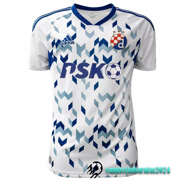 Replicas Tailandia Segunda Camiseta Dinamo Zagreb 2022 2023 Blanco