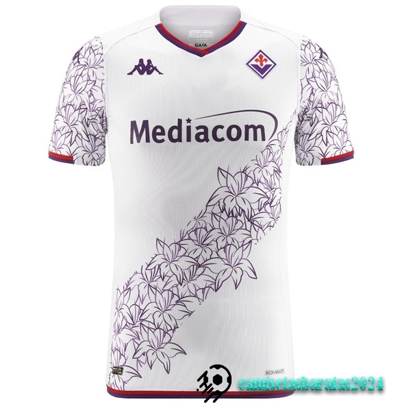 Replicas Tailandia Segunda Camiseta Fiorentina 2023 2024 Blanco