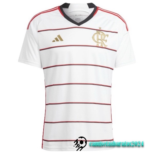 Replicas Tailandia Segunda Camiseta Flamengo 2023 2024 Blanco