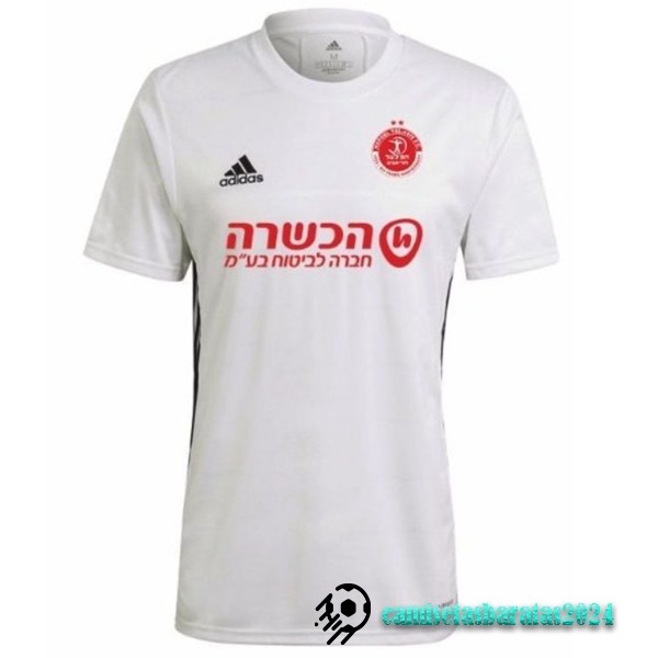 Replicas Tailandia Segunda Camiseta Hapoel Tel Aviv 2022 2023 Blanco