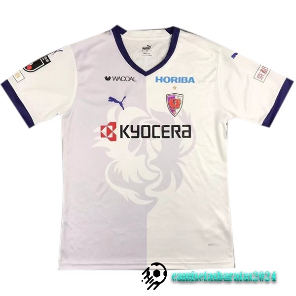 Replicas Tailandia Segunda Camiseta Kyoto Sanga 2023 2024 Blanco