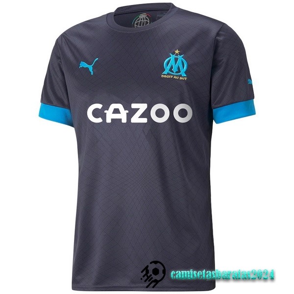 Replicas Tailandia Segunda Camiseta Marsella 2022 2023 Azul