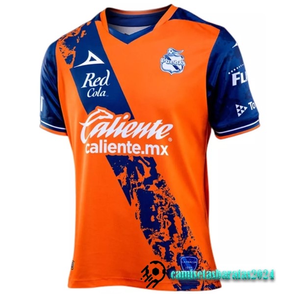 Replicas Tailandia Segunda Camiseta Puebla 2022 2023 Naranja