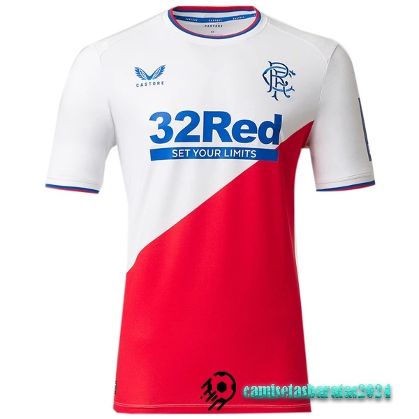 Replicas Tailandia Segunda Camiseta Rangers 2022 2023 Blanco